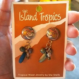Tropical wood jewelry made in Philippines